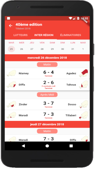Réalisation mobile